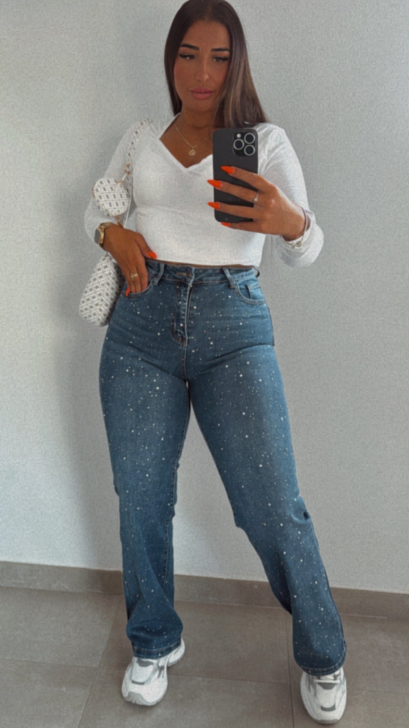 Pantalón brillo