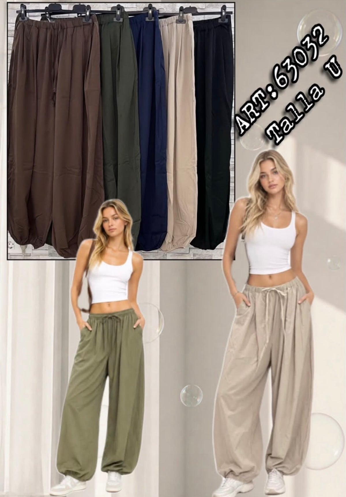 Pantalón fluido