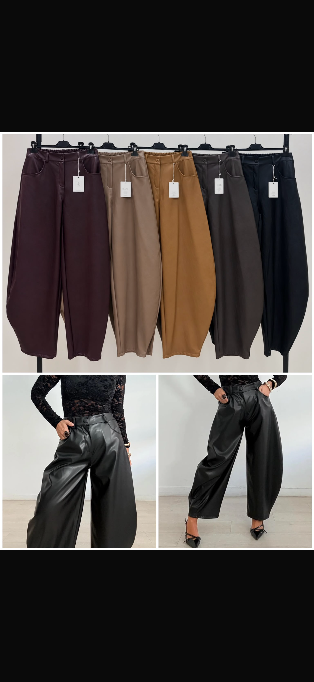 Pantalón polipiel
