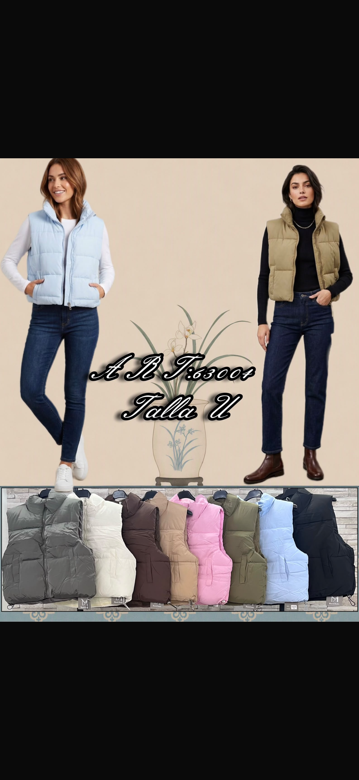 Chaqueta sin mangas