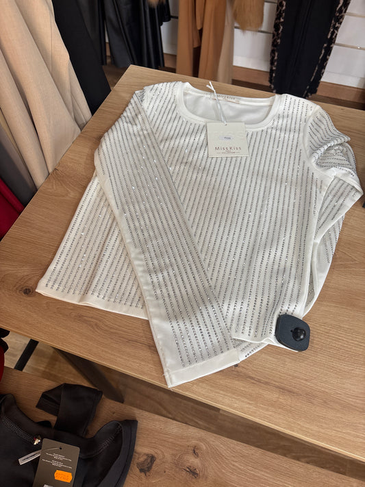 Camiseta básica brillo