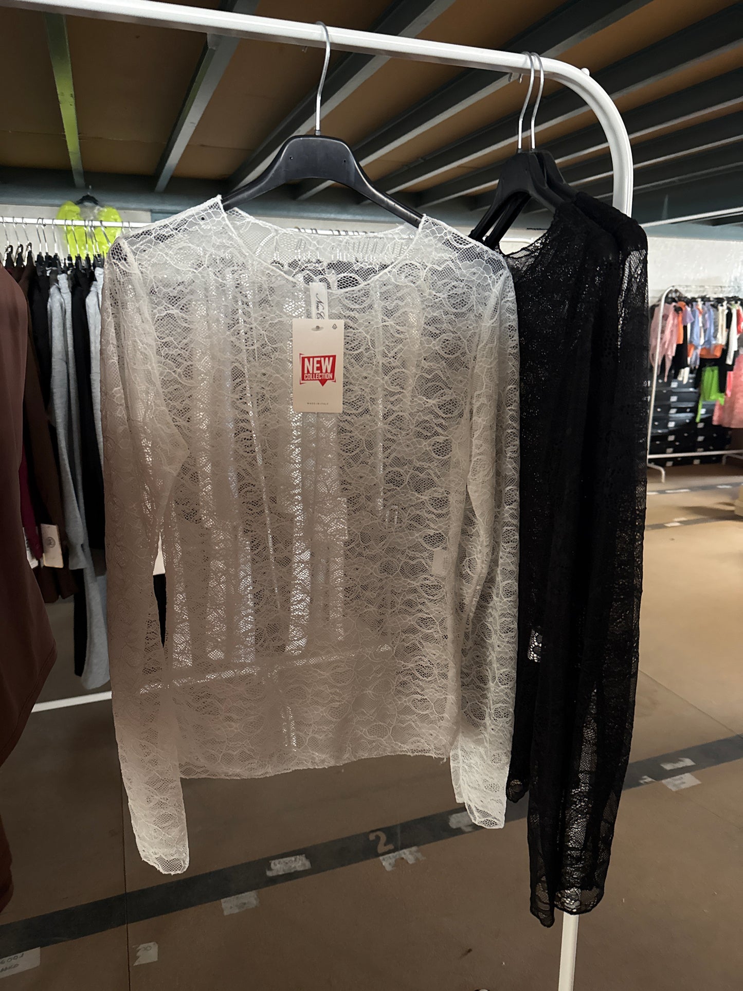 Camiseta encaje