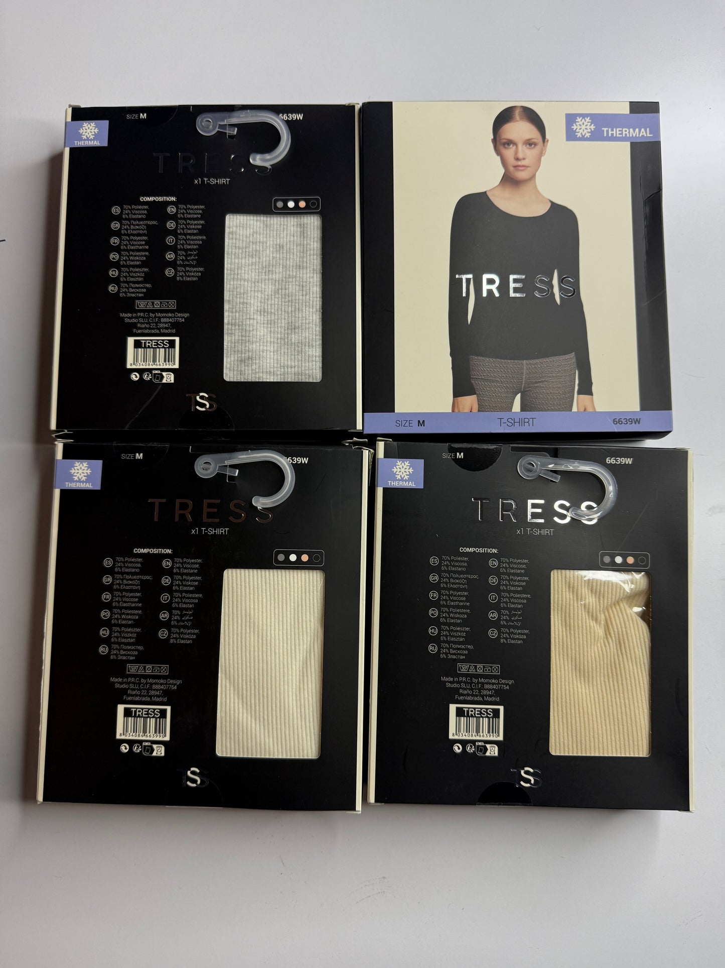 Camiseta tress canale