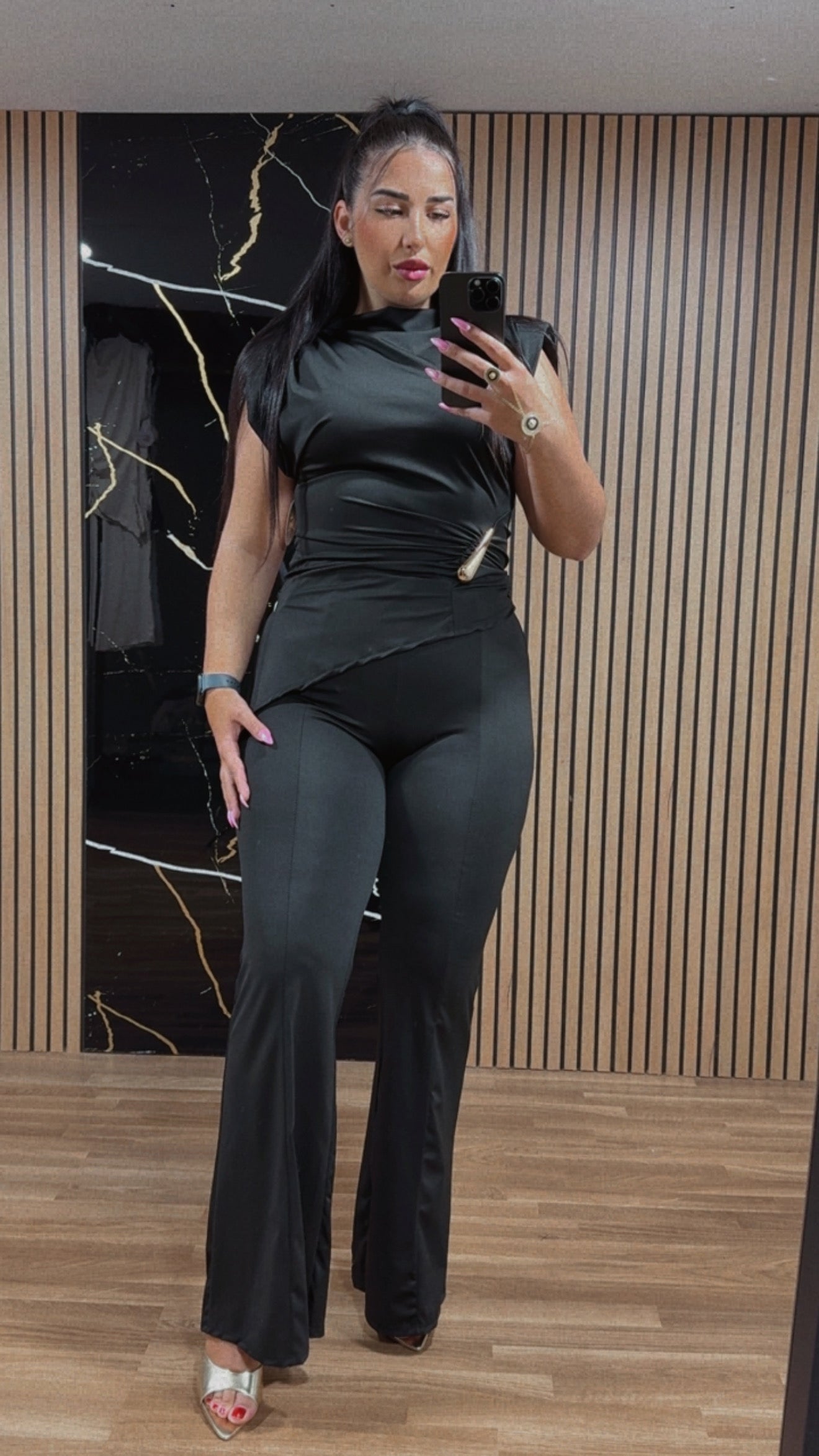 Conjunto de licra hebilla