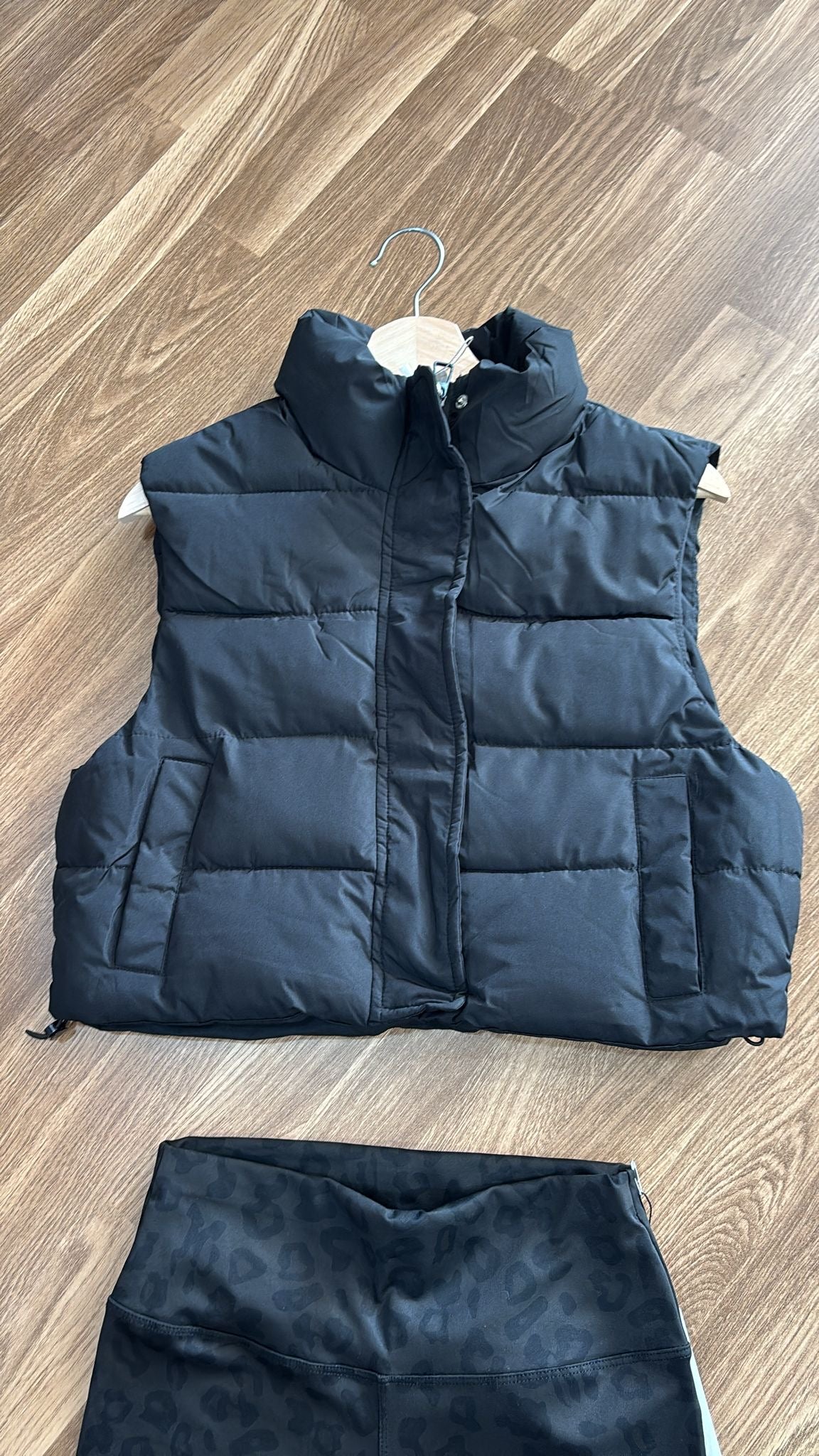 Plumifero sin mangas corta