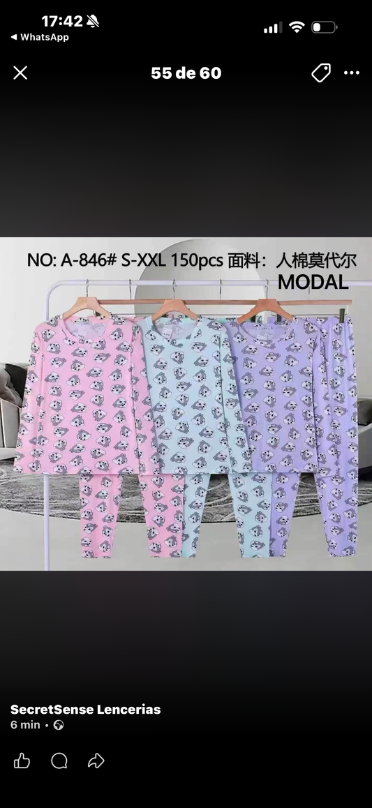 Pijama ardilla