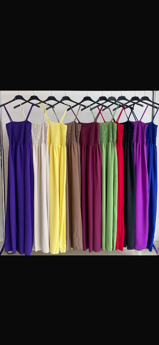Vestido largoYE58 sección economica