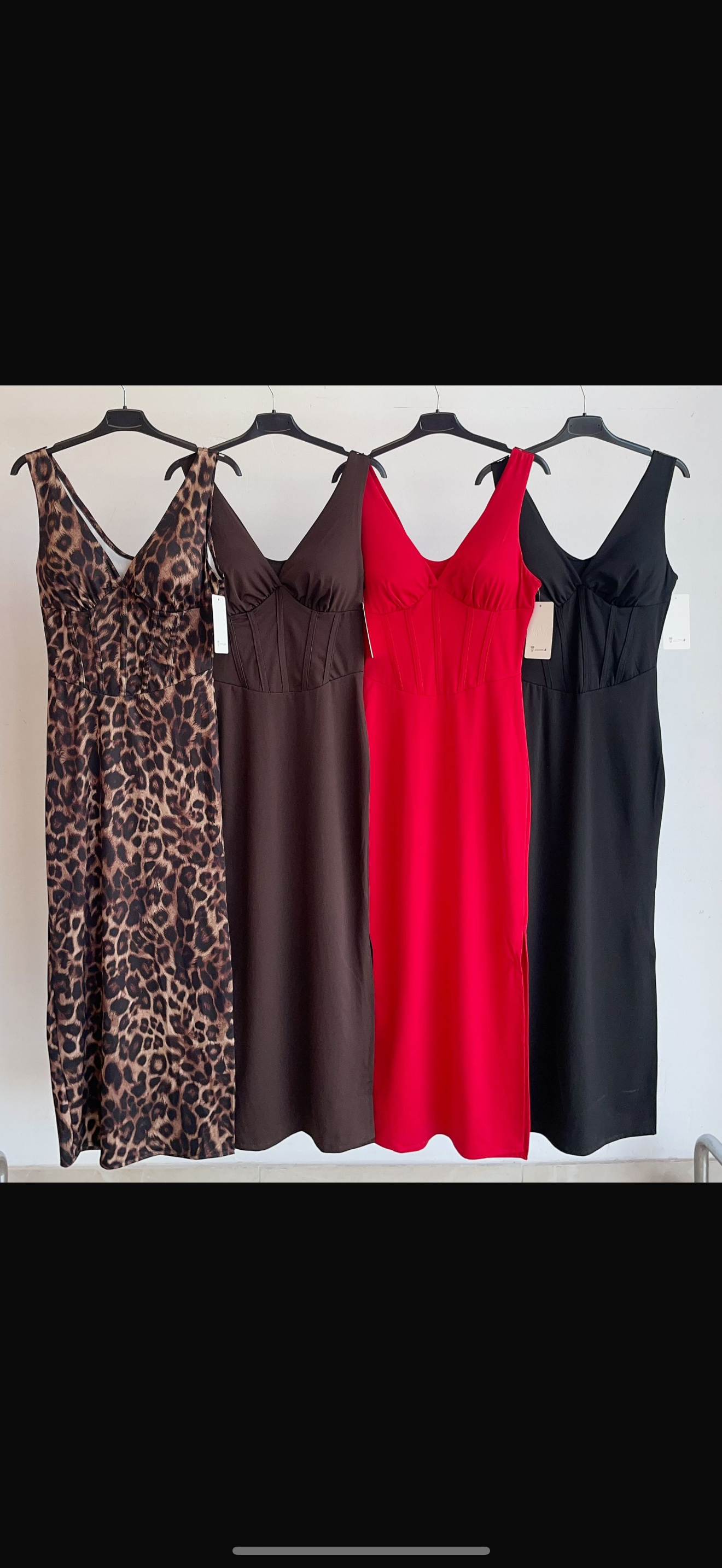 Vestido corset
