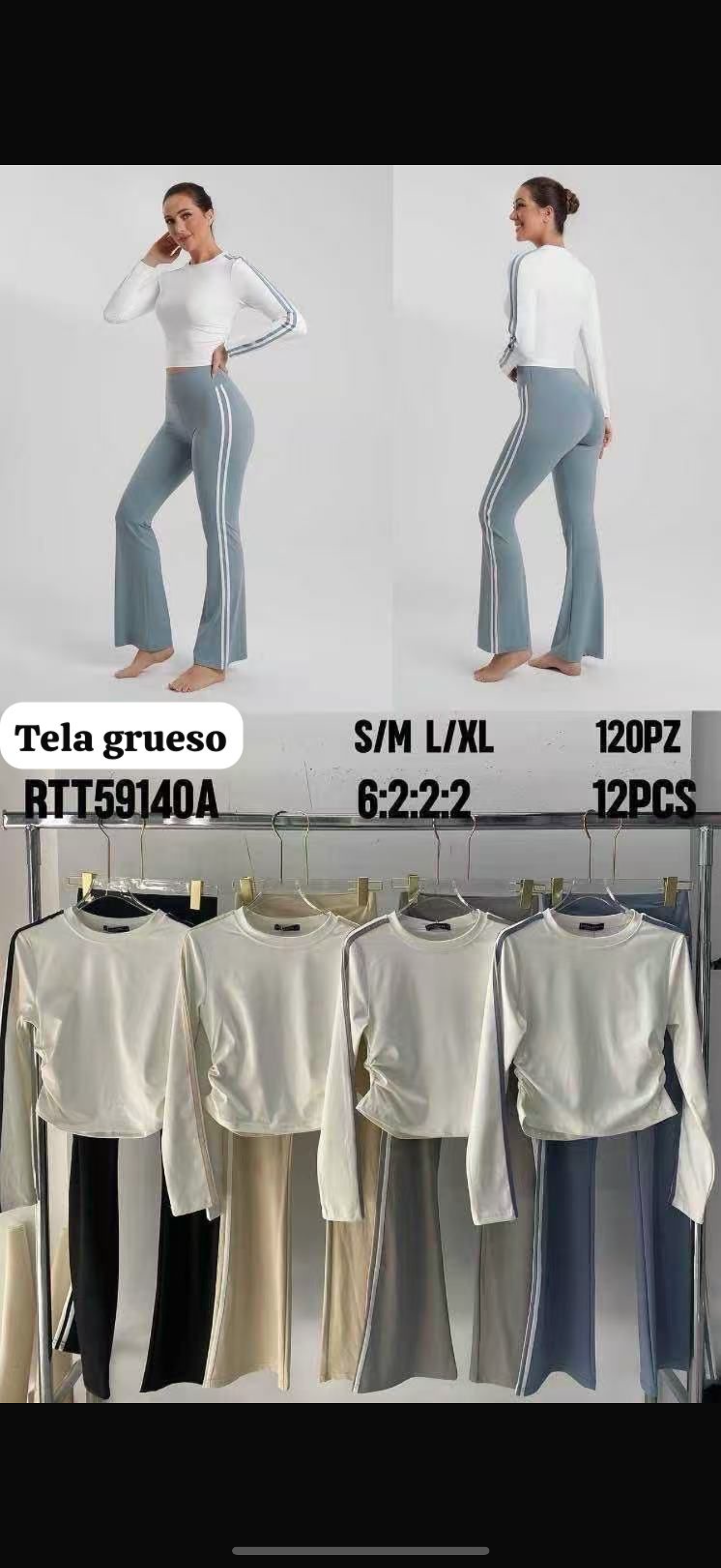 Conjunto Adidas licra