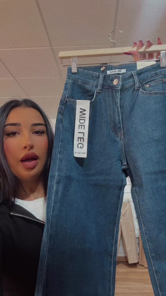 Pantalón marina espeluchado